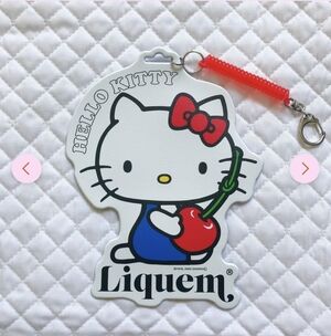 NWT☆ Liquem Hellokitty Hug Cherry Card Case